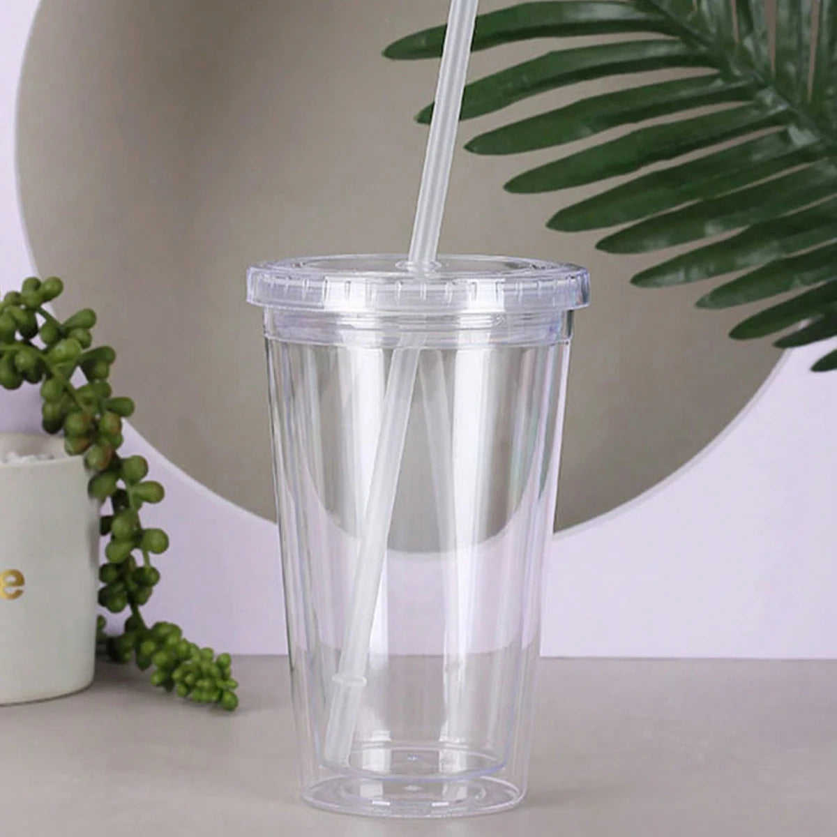 Clear Chill Cup 450 ml – Herbruikbaar & Ready to Sip!