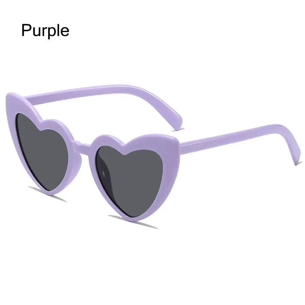 Heart-shaped Sunglasses for Women – Vintage Fashion Sunglasses with UV Protection