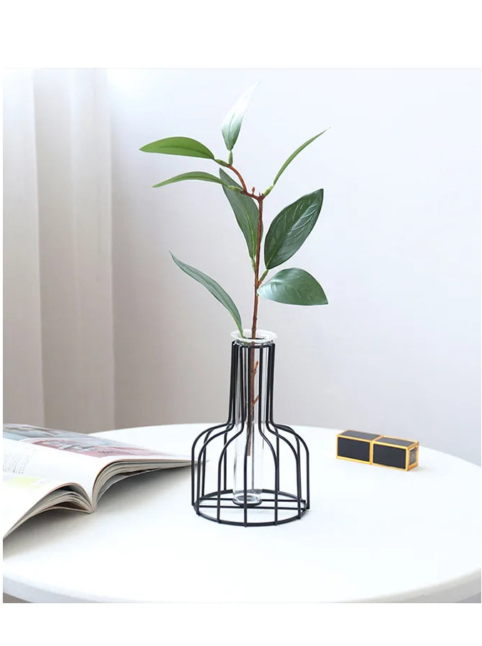 Gold Metal Vase – Stylish Table Decoration