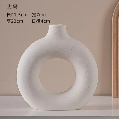 Keramische Opengewerkte Vaas – Europees Design