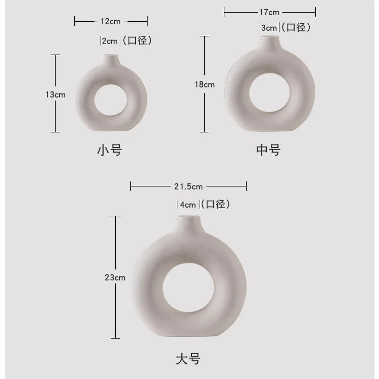 Keramische Opengewerkte Vaas – Europees Design