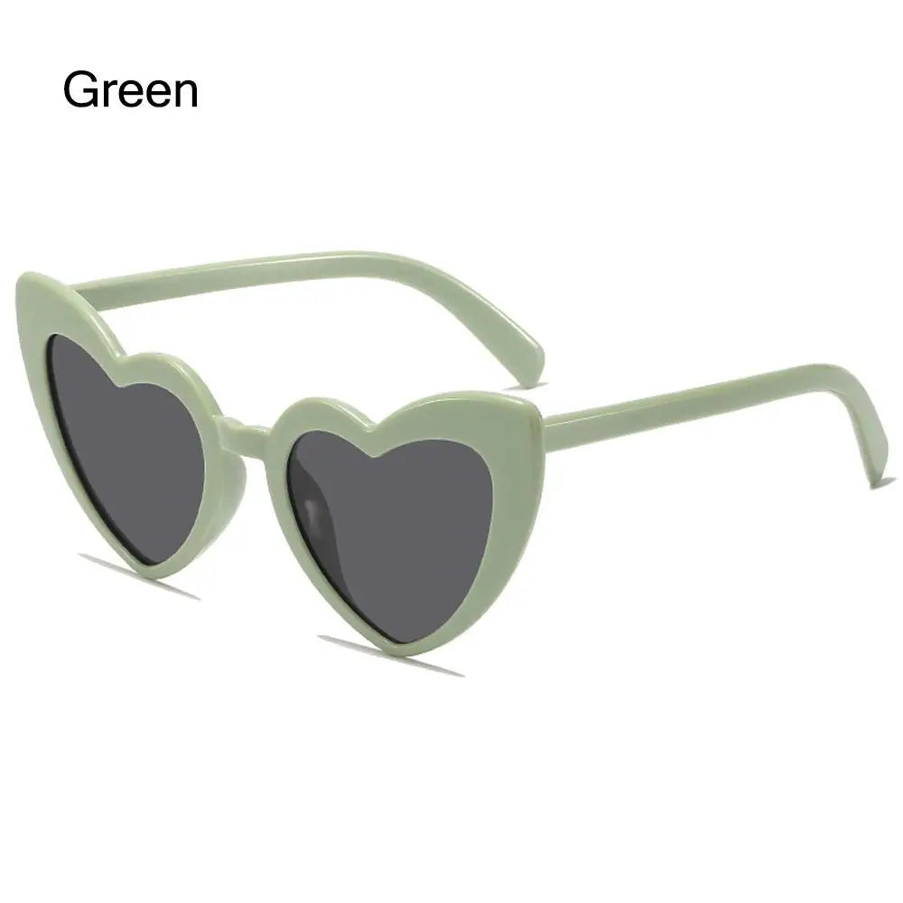 Heart-shaped Sunglasses for Women – Vintage Fashion Sunglasses with UV Protection