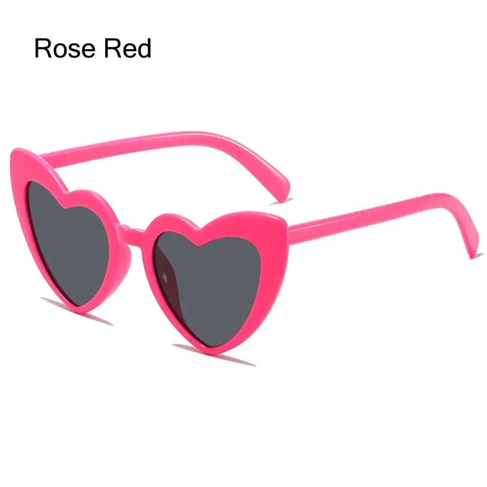 Heart-shaped Sunglasses for Women – Vintage Fashion Sunglasses with UV Protection