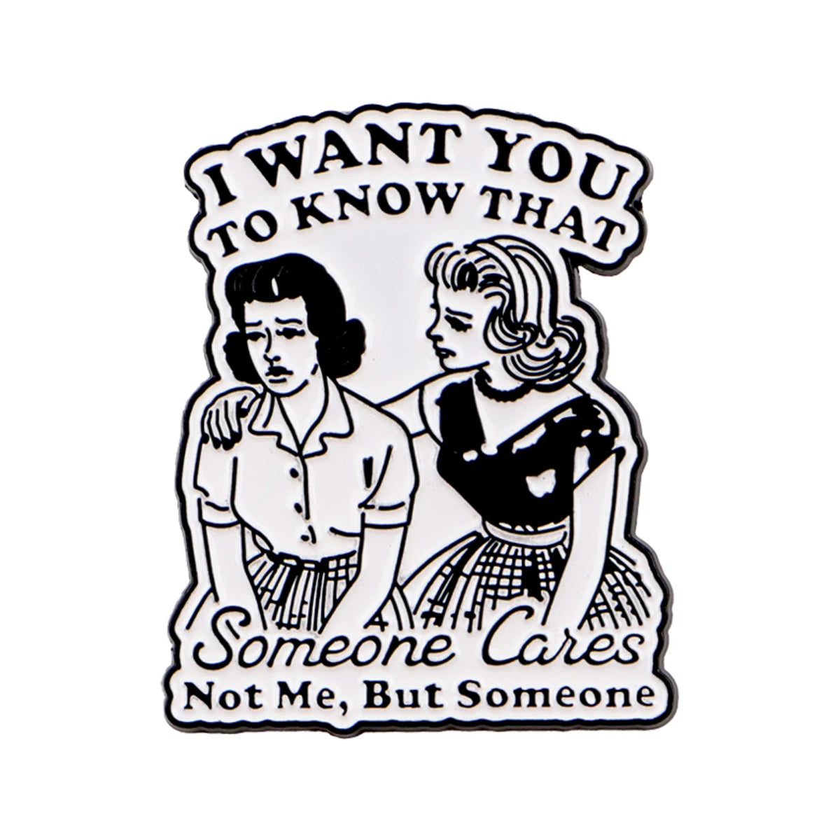 “I Want You To Know That” Speldje – Quote Accessoire