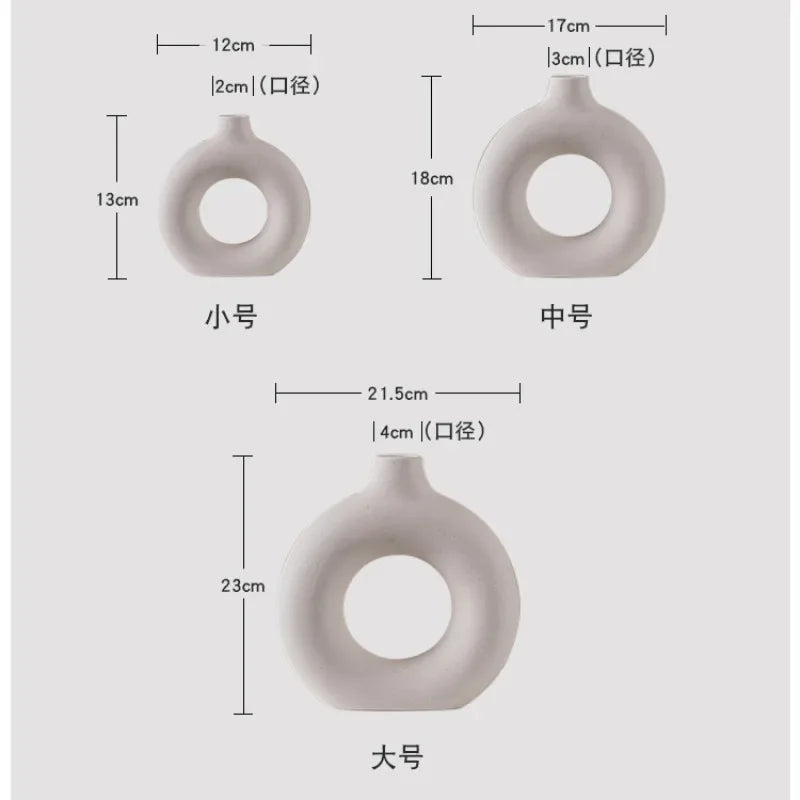 Keramische Opengewerkte Vaas – Europees Design
