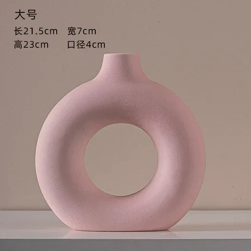 Keramische Opengewerkte Vaas – Europees Design