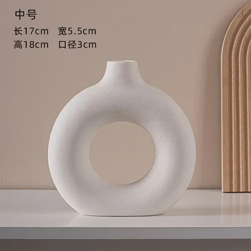 Keramische Opengewerkte Vaas – Europees Design